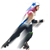 Flying skater 1