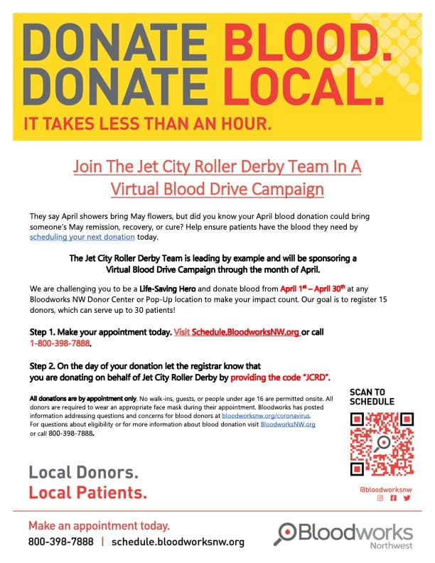 Be a Life-Saving Hero this April!