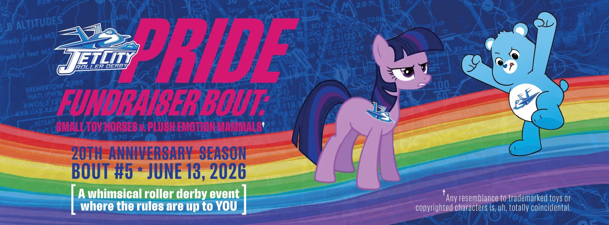 Jet City Pride Fundraiser Bout
