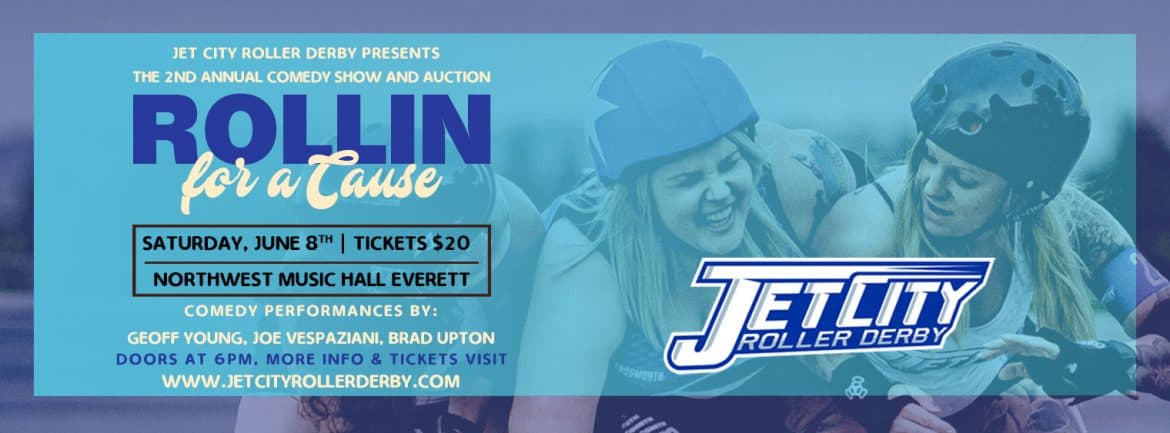 Rollin’ For a Cause – Auction and Comedy Show on June 8th