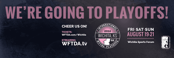 WFTDA D2 Playoffs and The Bombers 2016